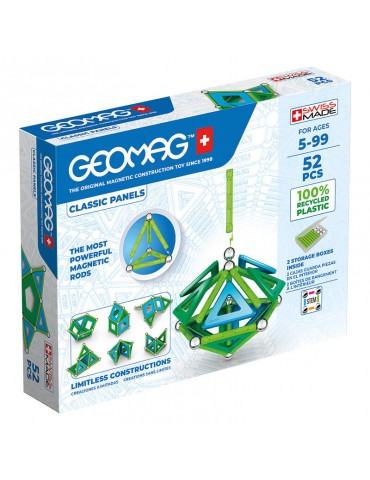 Classic Panels Recycled 52-piece GEOMAG GEO-471