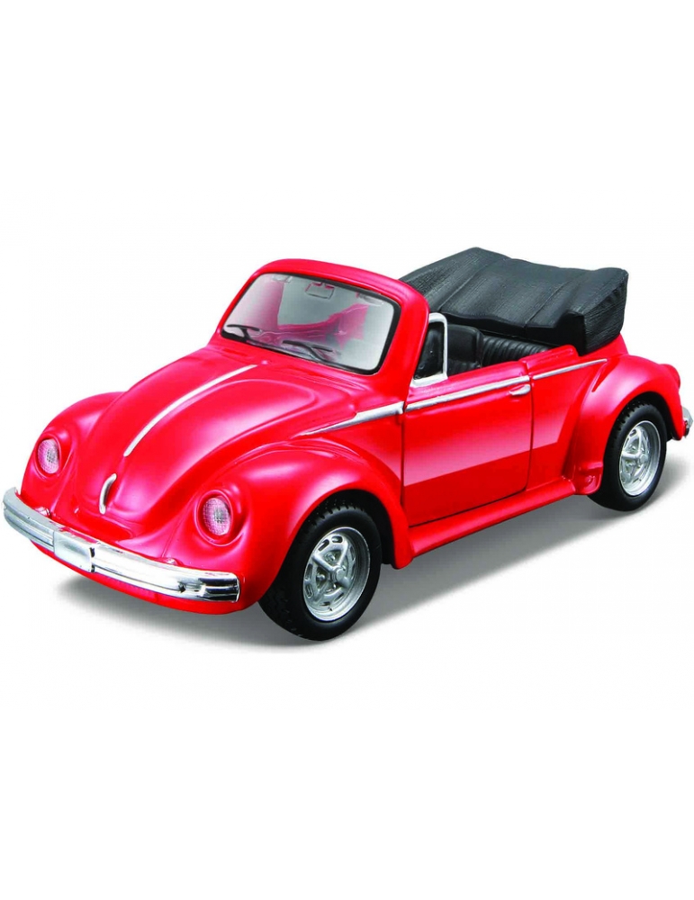 Maisto Volkswagen 1303 Cabriolet 1:36 raudona