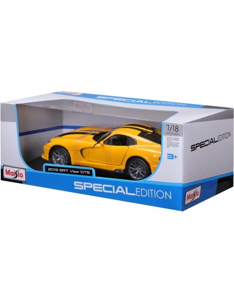 Maisto Dodge SRT Viper GTS 2013 1:18 yellow