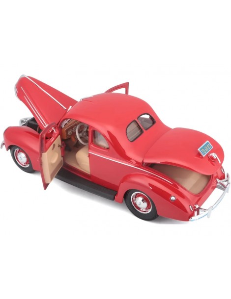 Maisto Ford Deluxe Coupe 1939 1:18 red