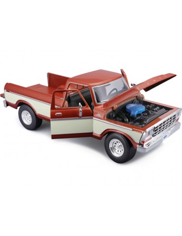 Maisto Ford F150 Pick-up 1979 1:18 metal za brown