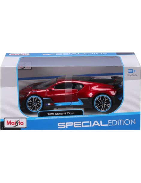 Maisto Bugatti Divo 1:24 red