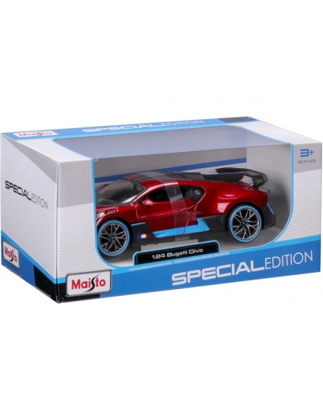 Maisto Bugatti Divo 1:24 red