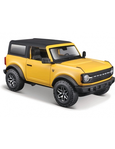 Maisto Ford Bronco Badlands 2021 1:24 geltona