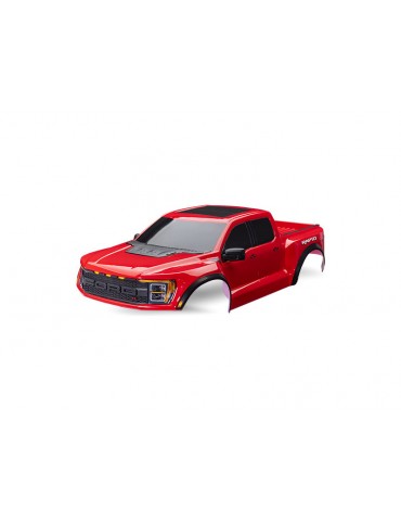 Traxxas Body, Ford Raptor R, complete (red)