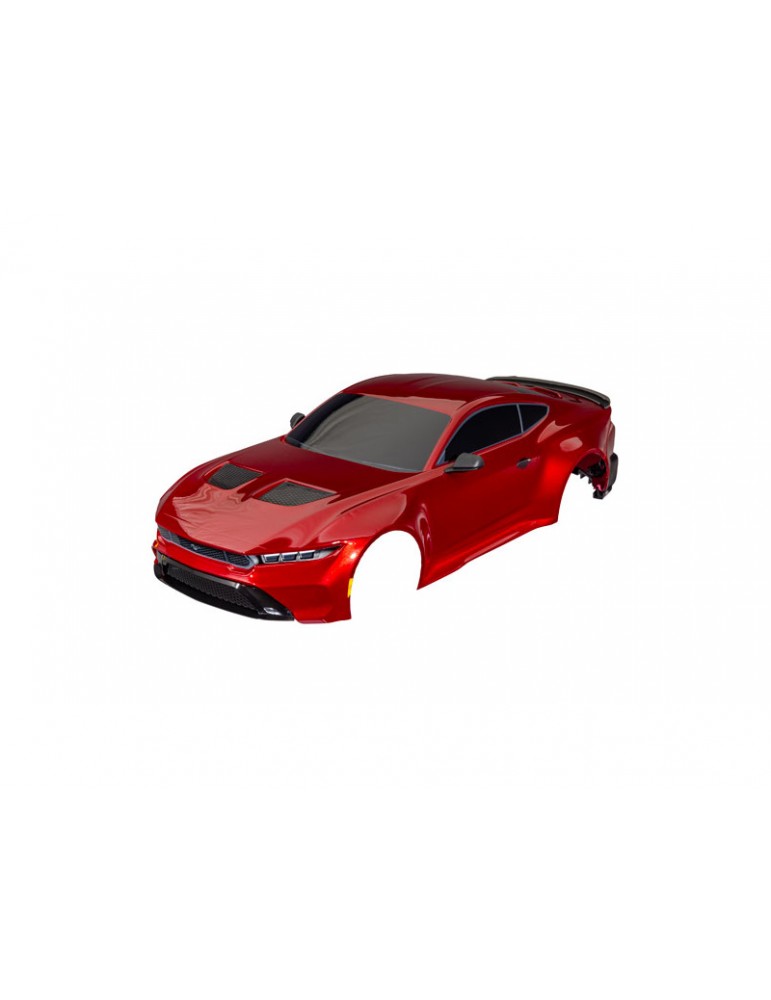 Traxxas Body, Ford Mustang, complete (red)