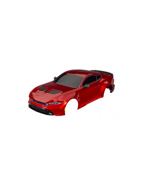Traxxas Body, Ford Mustang, complete (red)