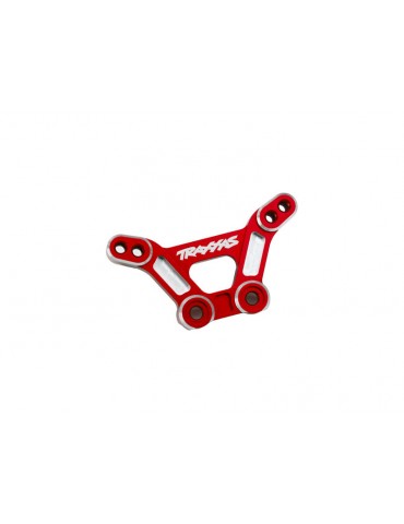 Traxxas Shock tower, front, aluminum (red-anodized)