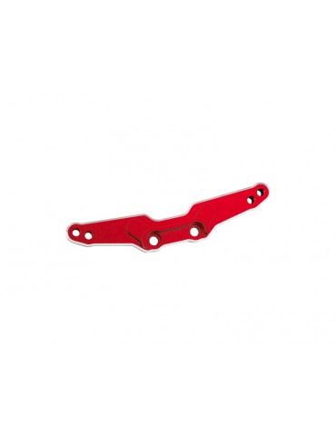 Traxxas Shock tower, rear, aluminum (red-anodized)