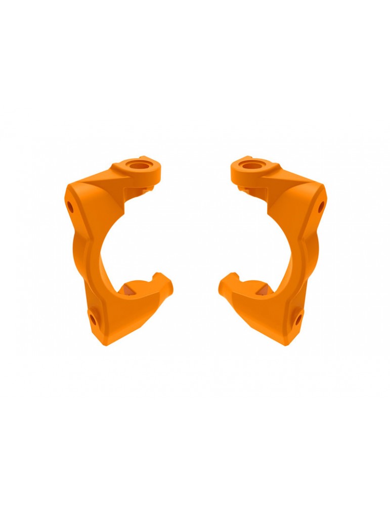 Traxxas Caster blocks (c-hubs) (orange)