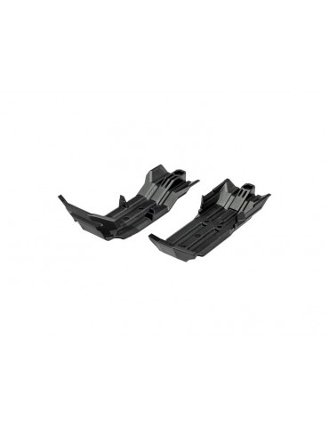Traxxas Skid plate, front (1), rear (1)