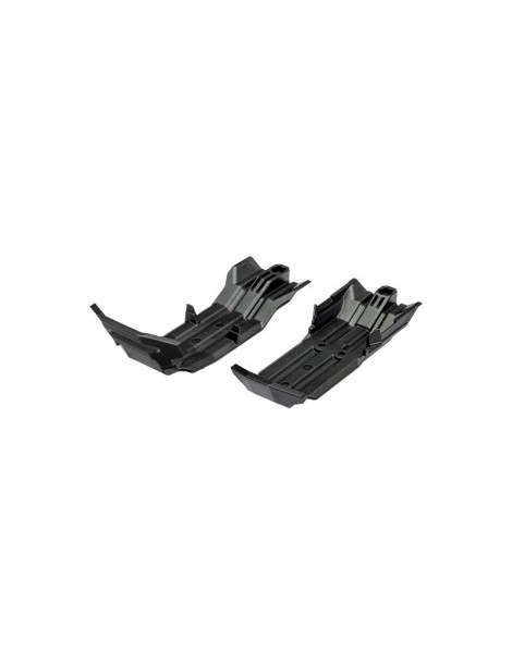 Traxxas Skid plate, front (1), rear (1)