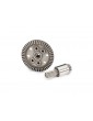Traxxas Ring gear, differential, 47T/ pinion gear 12T (rear)
