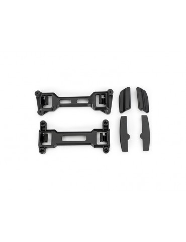 Traxxas Latch, body mount/ latch mounts (for clipless body mounting)