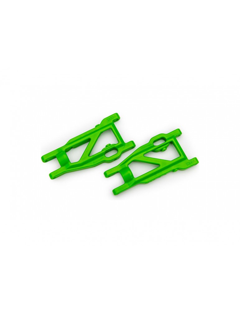 Traxxas Suspension arms, green, front/rear, HD (2)
