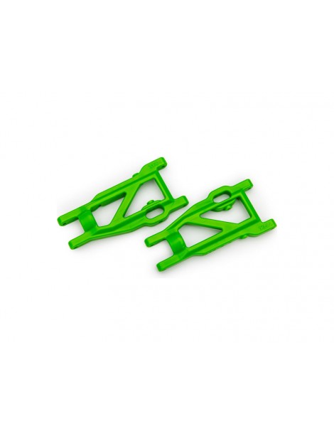Traxxas Suspension arms, green, front/rear, HD (2)