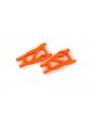 Traxxas Suspension arms, orange, front/rear, HD (2)