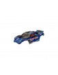 Traxxas Body, Rustler, blue (for clipless mounting)