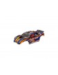 Traxxas Body, Rustler, orange (for clipless mounting)