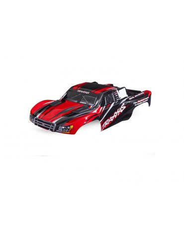 Traxxas Body, Slash 4X4, red (clipless mounting)