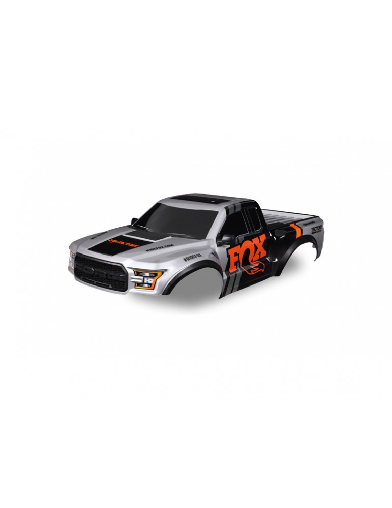 Traxxas Body, 2017 Ford Raptor, Fox/ (clipless mounting)
