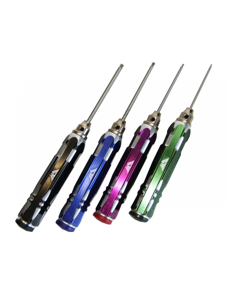 Atsuktuvų rinkinys Hex Key Ball Point Drivers 1.5/2.0/2.5/3.0mm Atsuktuvų rinkinys Hex Key Ball Point Drivers 1.5/2.0/2.5/3.0mm