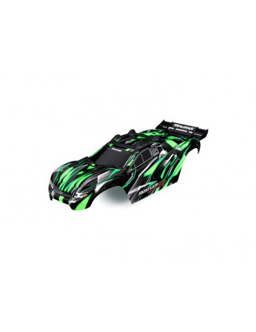 Traxxas Body, Rustler 4X4 Ultimate, green