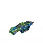 Traxxas Body, Rustler 4X4 VXL, green (clipless)