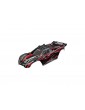 Traxxas Body, Rustler 4X4 VXL, red (clipless)
