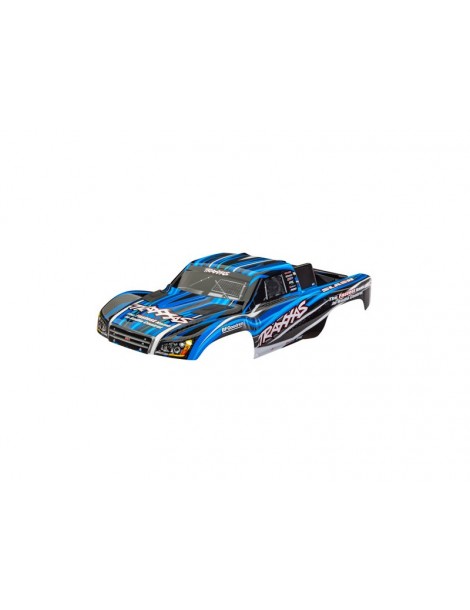 Traxxas Body, Slash, blue (painted) (clipless)