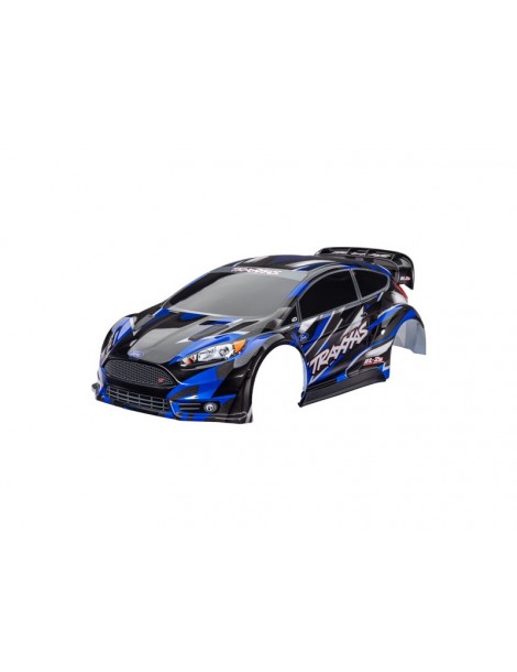 Traxxas Body, Ford Fiesta ST Rally Brushless, blue