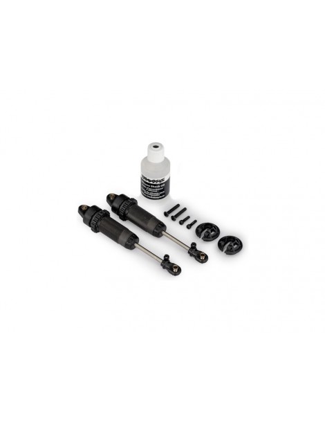 Traxxas Shocks, GTR xx-long (gray) (assembled) (2) (without springs)