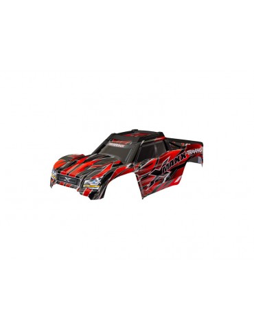 Traxxas Body, X-Maxx, red (painted)