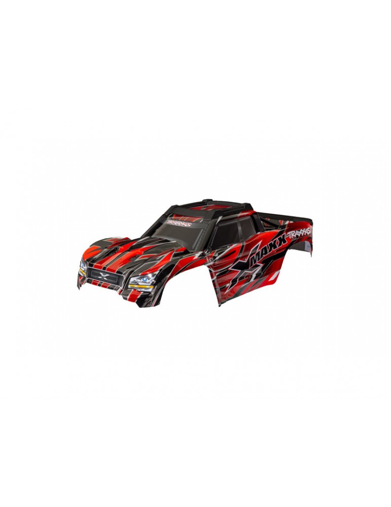 Traxxas Body, X-Maxx, red (painted)