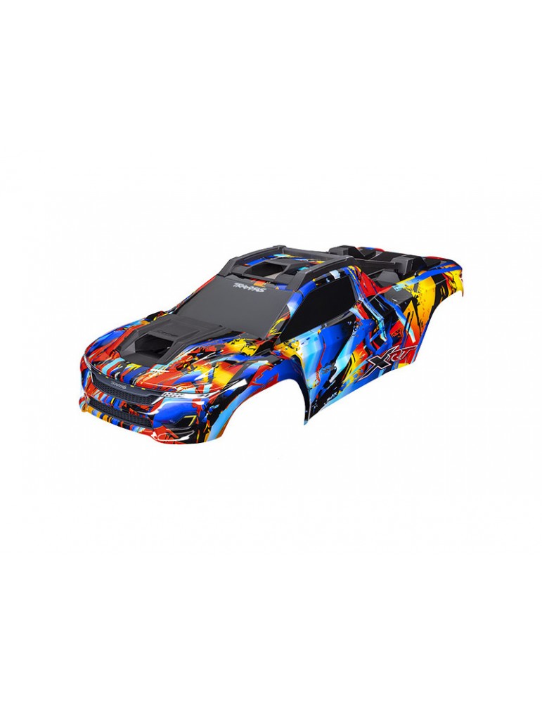 Traxxas Body, XRT, Rock n' Roll (painted, decals applied)