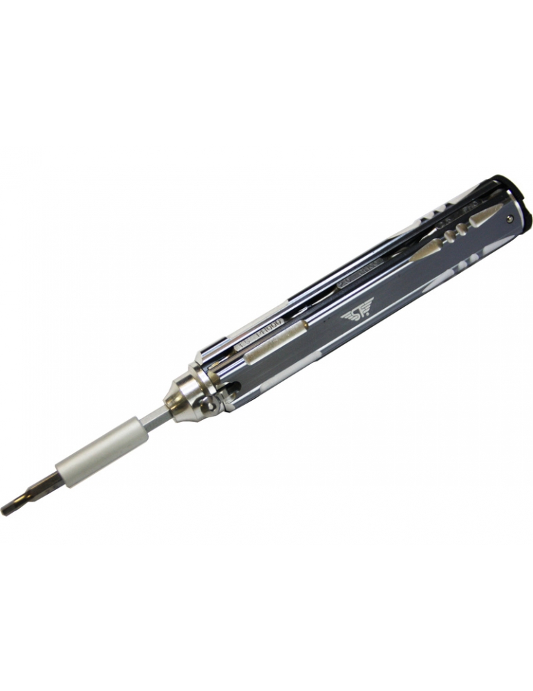 Screwdriver with interchangeable 32 mini bits Screwdriver with interchangeable 32 mini bits