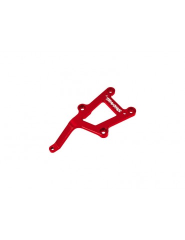 Traxxas Chassis brace, front, aluminum (red-anodized)