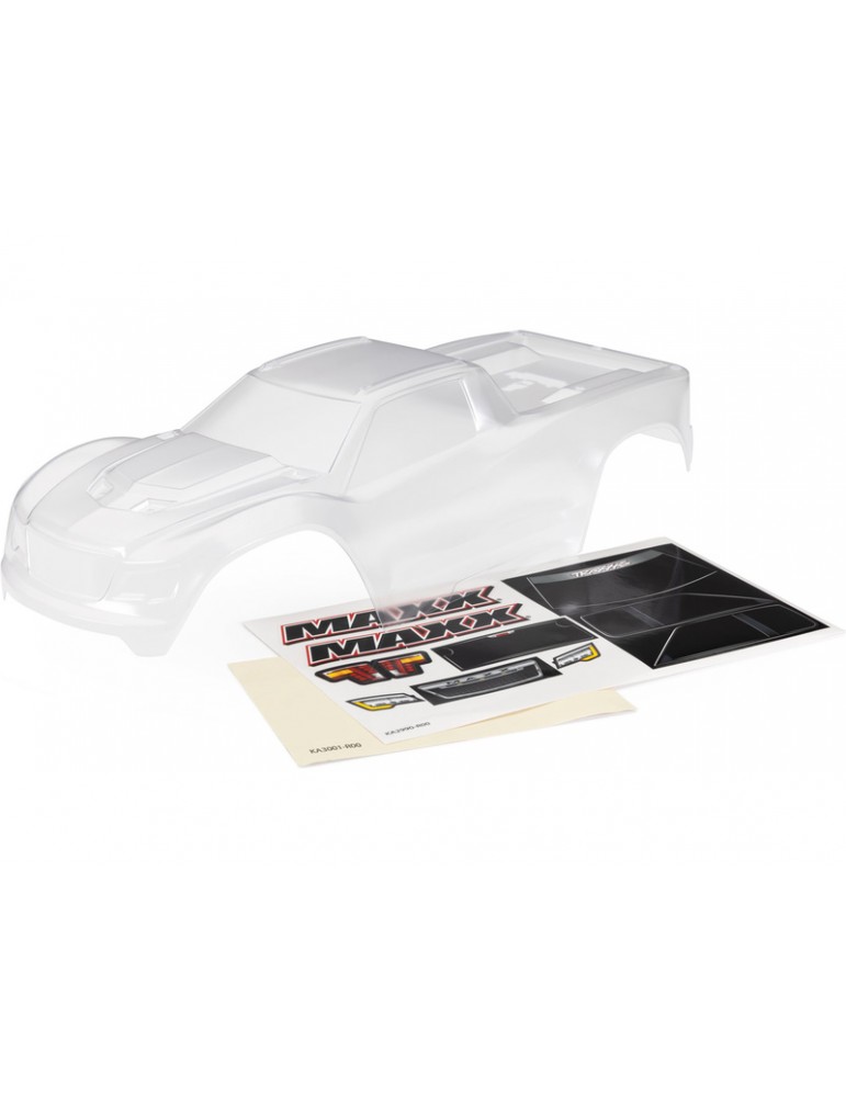 Traxxas Body, Maxx, heavy duty, clear (352mm wheelbase)