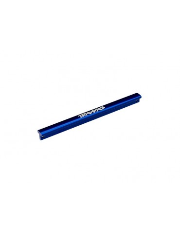 Traxxas Chassis brace (T-Bar), aluminum, blue