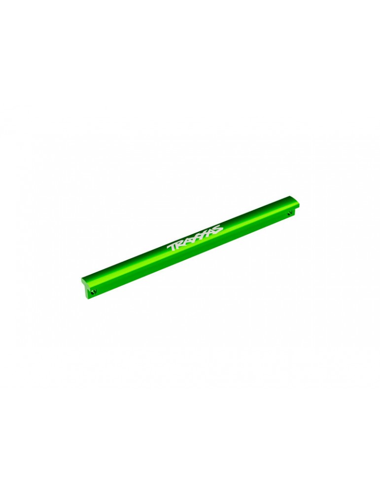 Traxxas Chassis brace (T-Bar), aluminum, green
