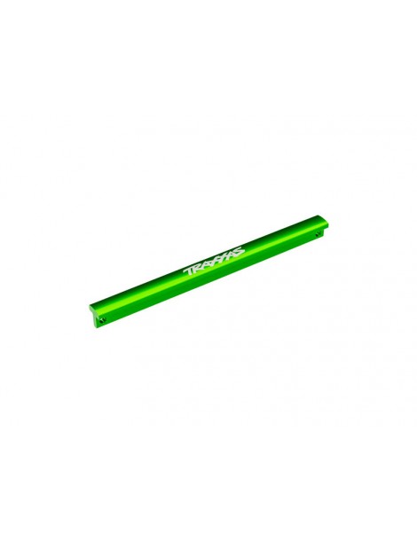 Traxxas Chassis brace (T-Bar), aluminum, green