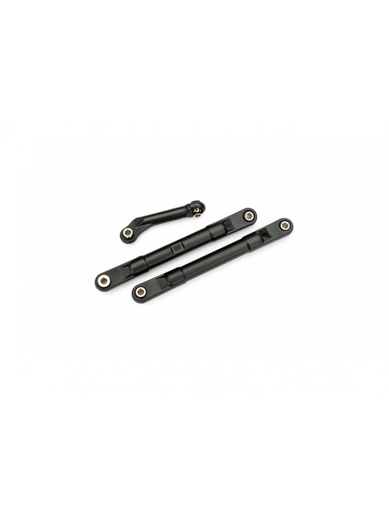 Traxxas Toe links, molded composite (88mm center to center) (2)/ steering link (1)