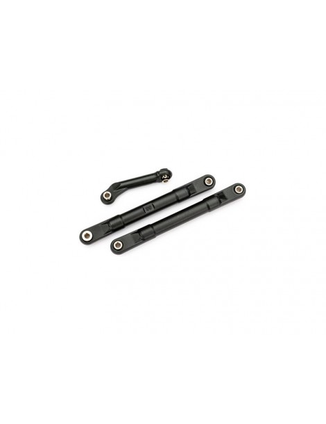 Traxxas Toe links, molded composite (88mm center to center) (2)/ steering link (1)