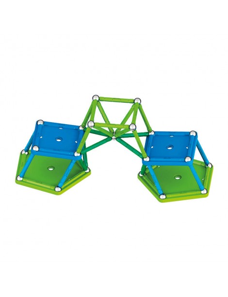 Klasikiniai perdirbti magnetiniai blokeliai 60 elementų GEOMAG GEO-272