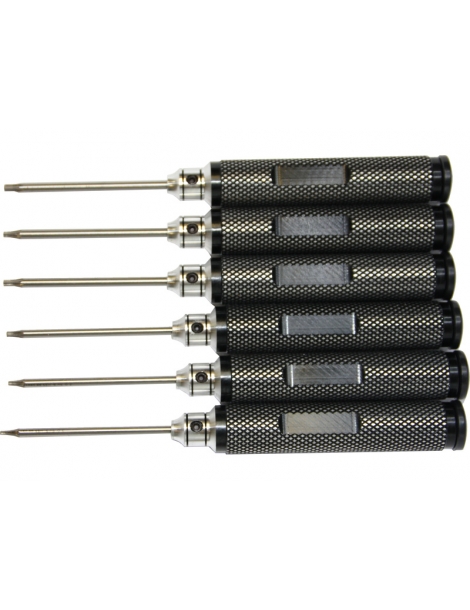 Torx screwdriver set T6/T7/T8/T9/T10/T15