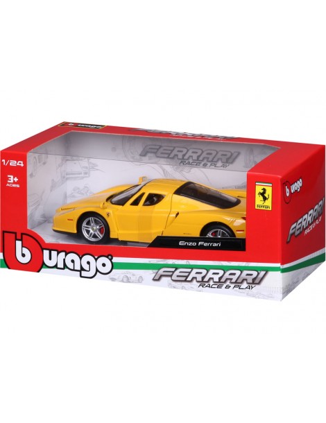 Bburago Ferrari Enzo 1:24 žlutá