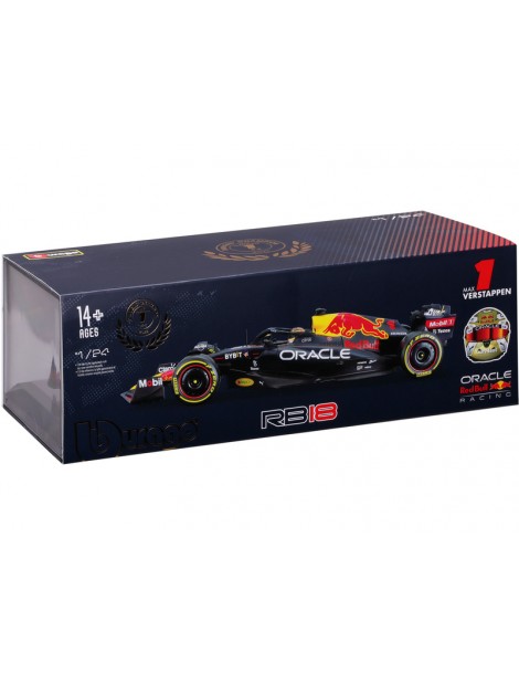 Bburago Oracle Red Bull Racing RB18 1:18 1 Verstappen