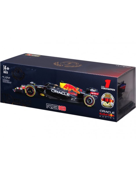 Bburago Oracle Red Bull Racing RB18 1:18 1 Verstappen