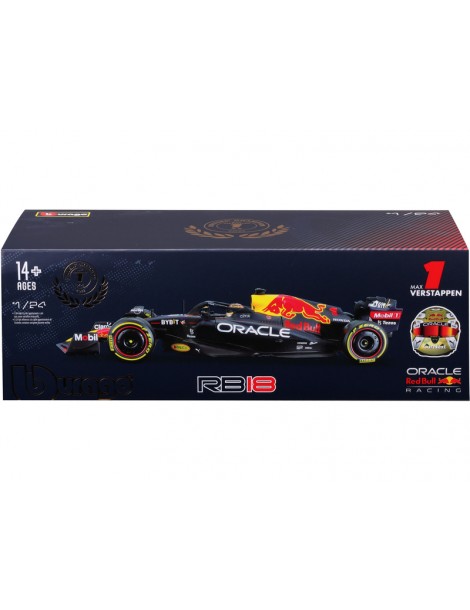 Bburago Oracle Red Bull Racing RB18 1:18 1 Verstappen