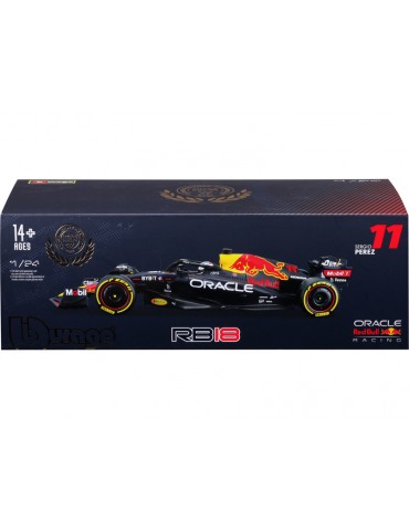 Bburago Oracle Red Bull Racing RB18 1:18 11 Pérez